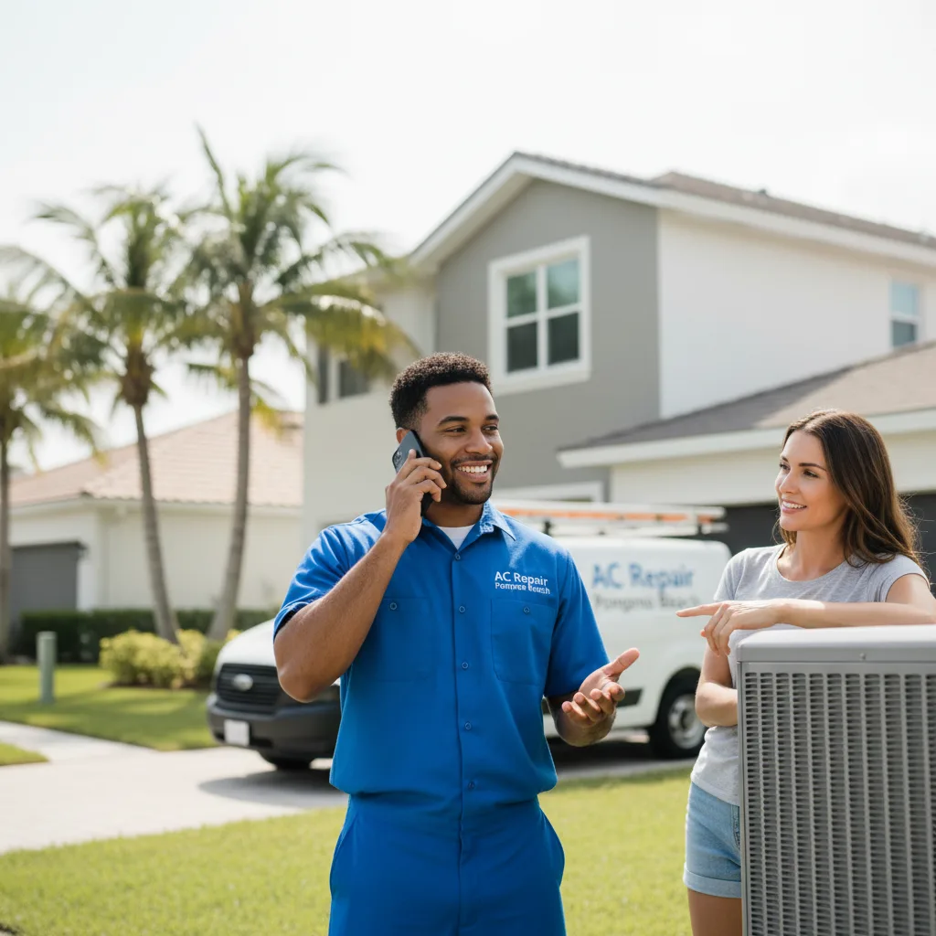 AC Repair Pompano Beach customer support in Zion